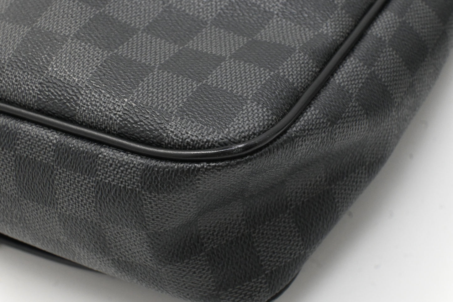 Louis Vuitton District GM in  Damier Graphite Canvas