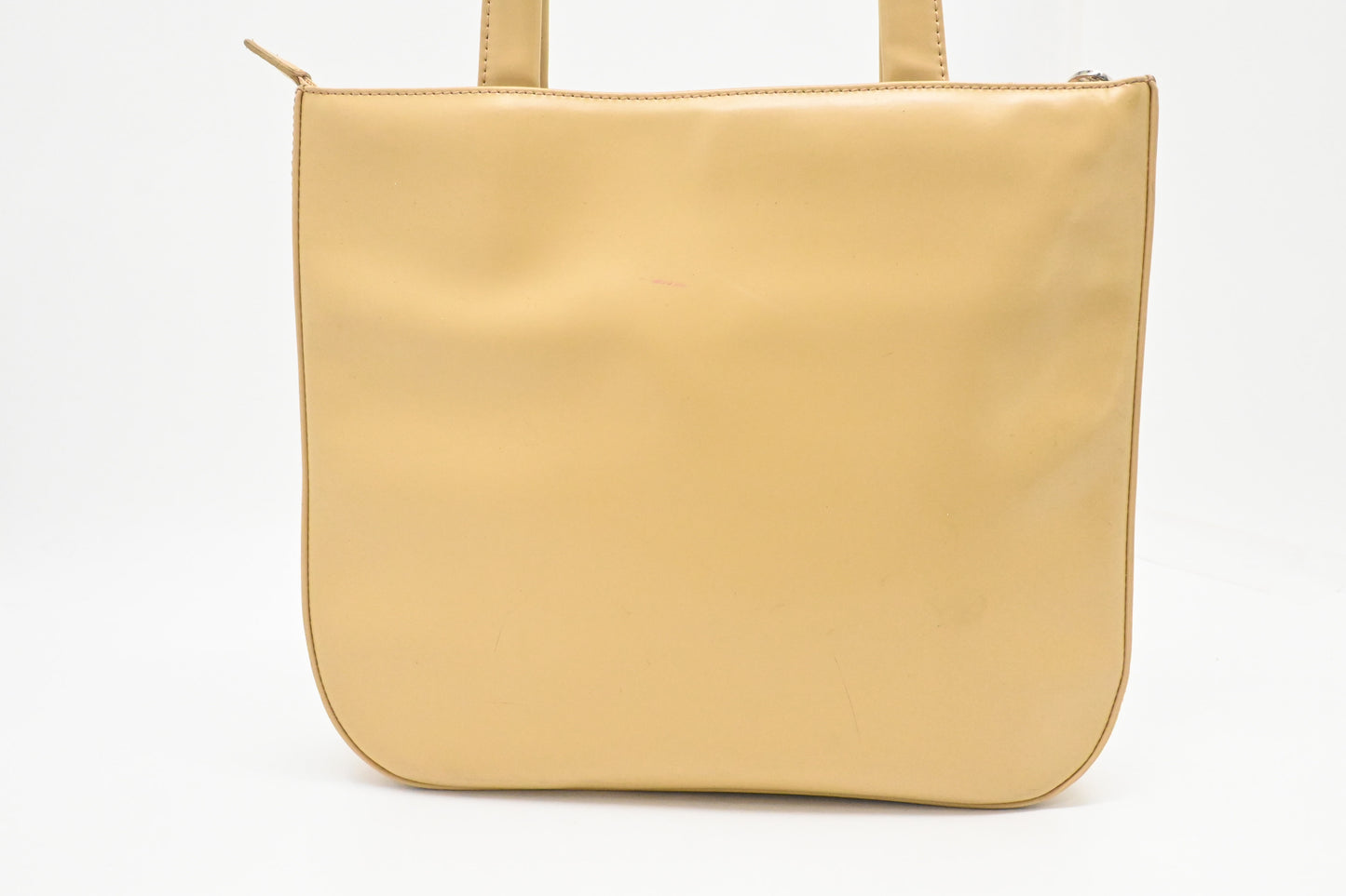 Ferragamo Shoulder Bag in Beige Leather
