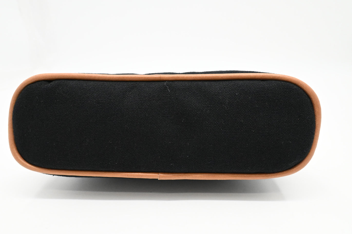 Hermes Bolide Pouch 20 in Black Canvas