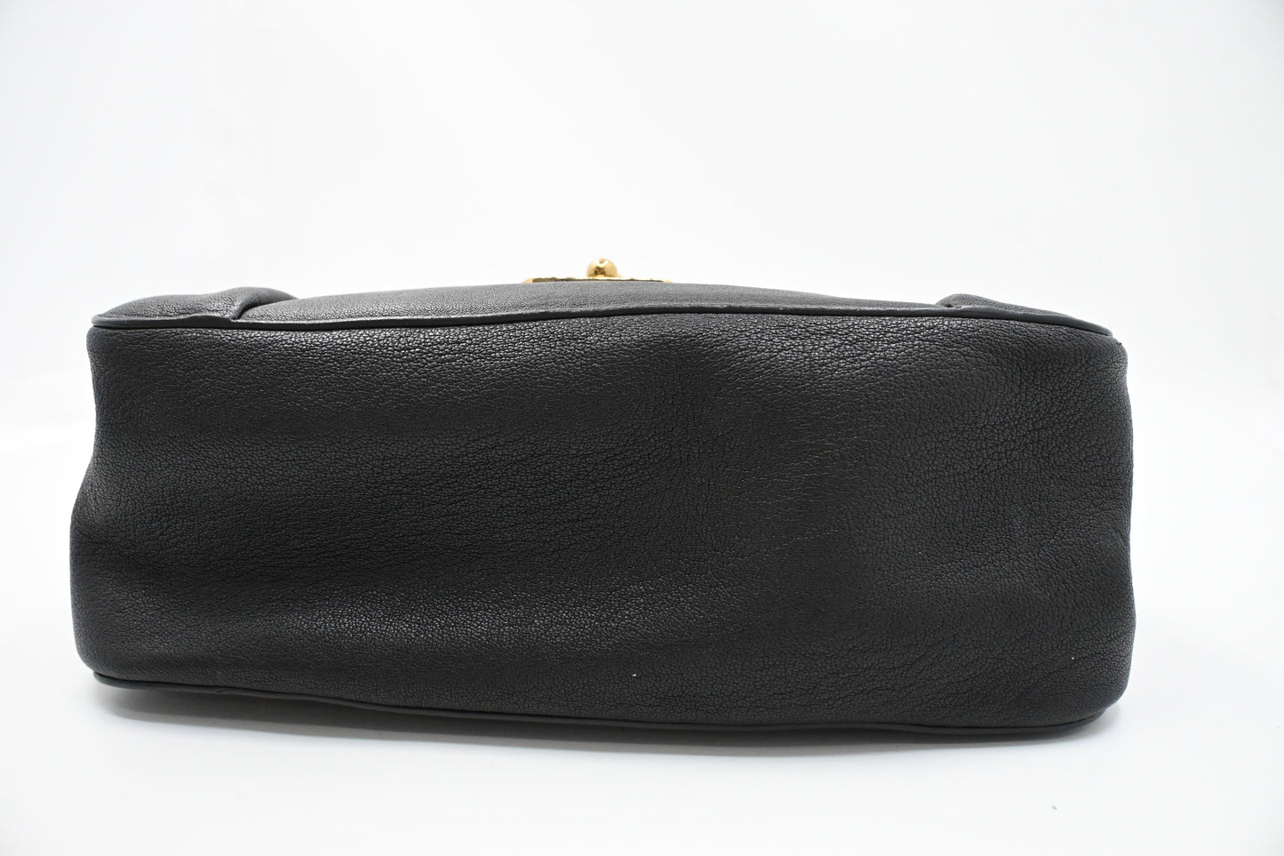 Chloe Elsie Shoulder Bag in Black Leather