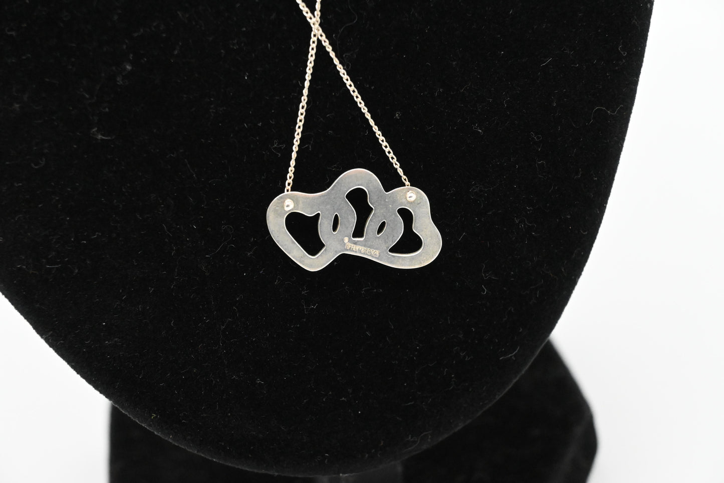 Tiffany & Co. Triple Heart Necklace in Sterling Silver