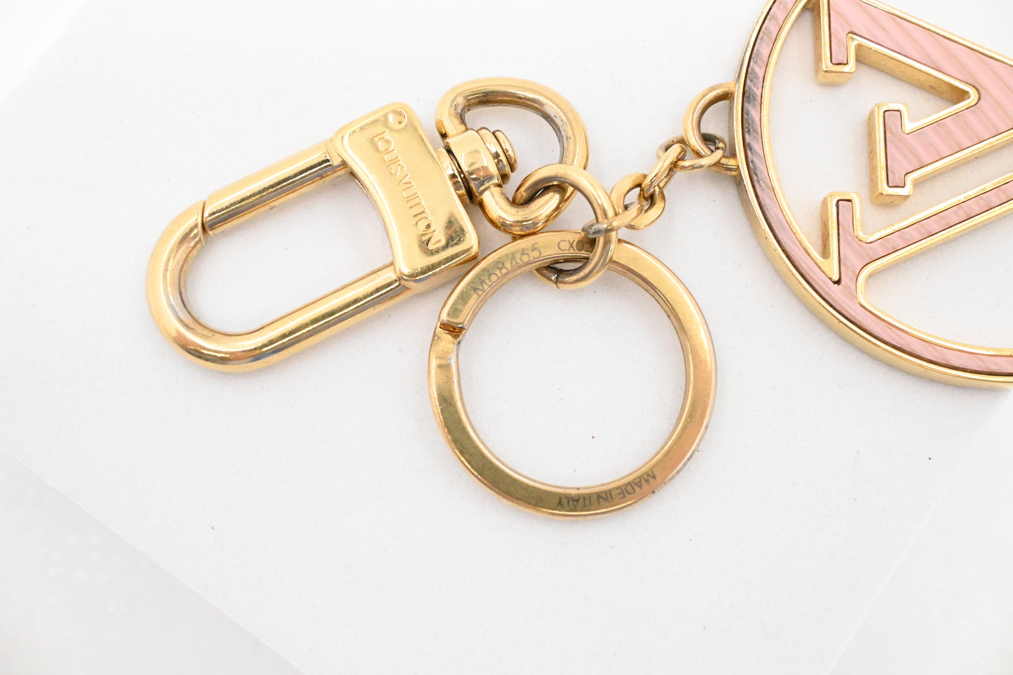 Louis Vuitton Red and Pink Circle Bag Charm
