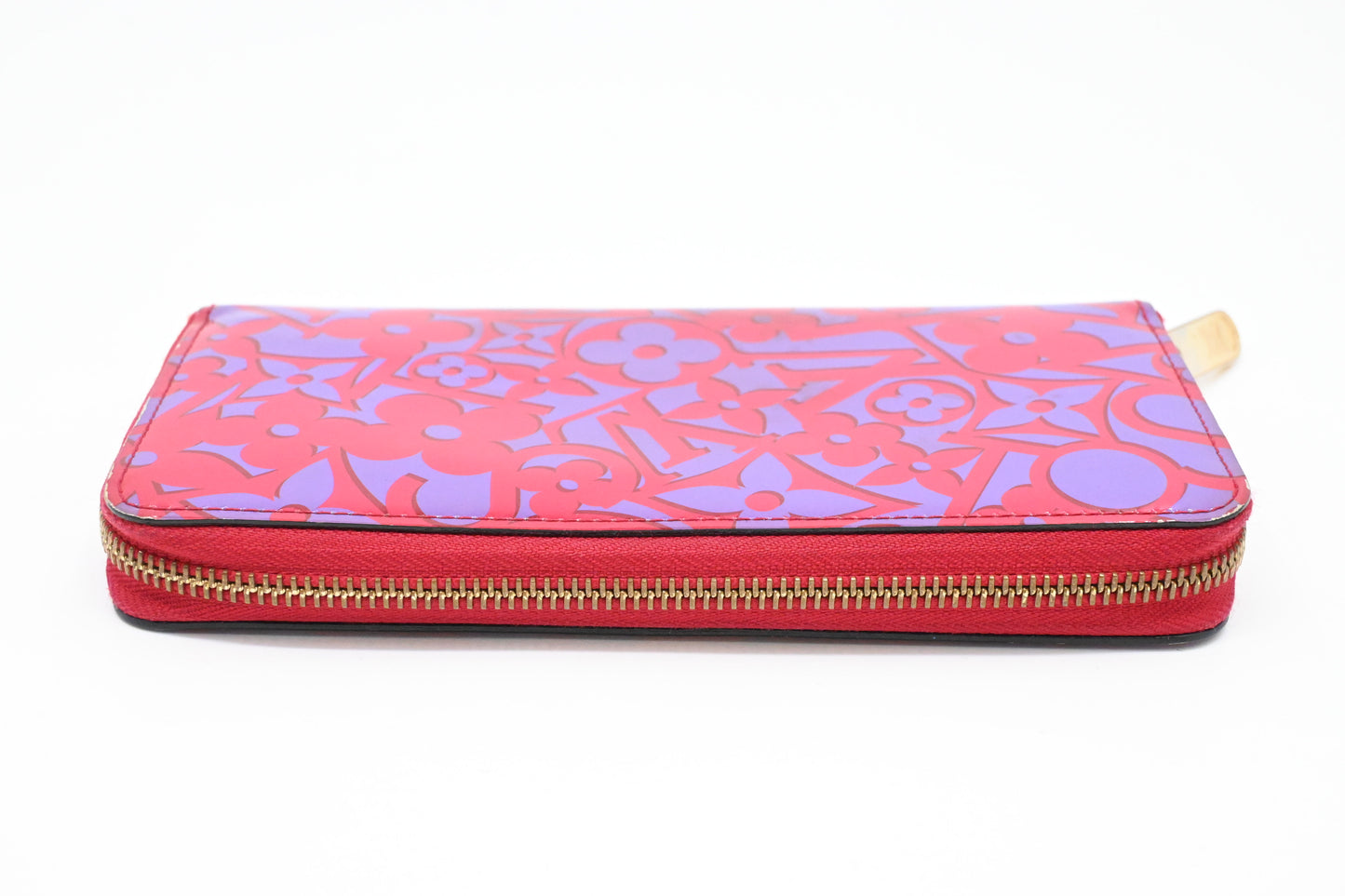 Louis Vuitton Zippy Wallet in Rose Indian Sweet Monogram Vernis Leather