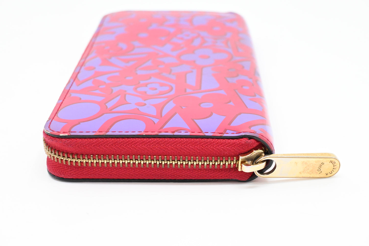 Louis Vuitton Zippy Wallet in Rose Indian Sweet Monogram Vernis Leather