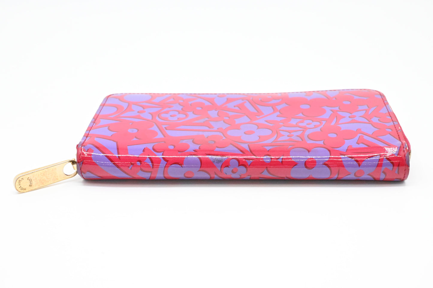 Louis Vuitton Zippy Wallet in Rose Indian Sweet Monogram Vernis Leather