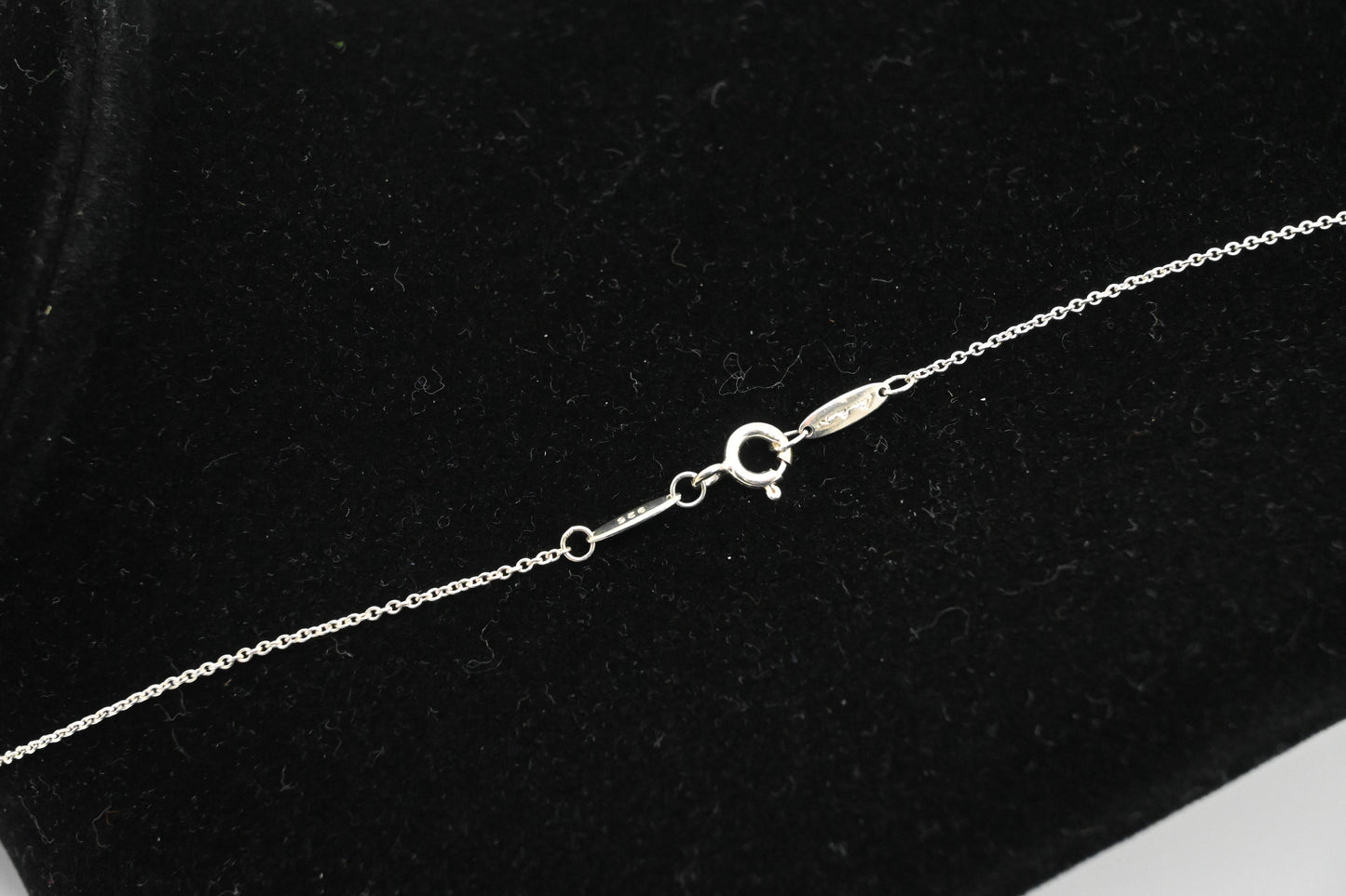 Tiffany & Co. Open Drop Necklace in Sterling Silver