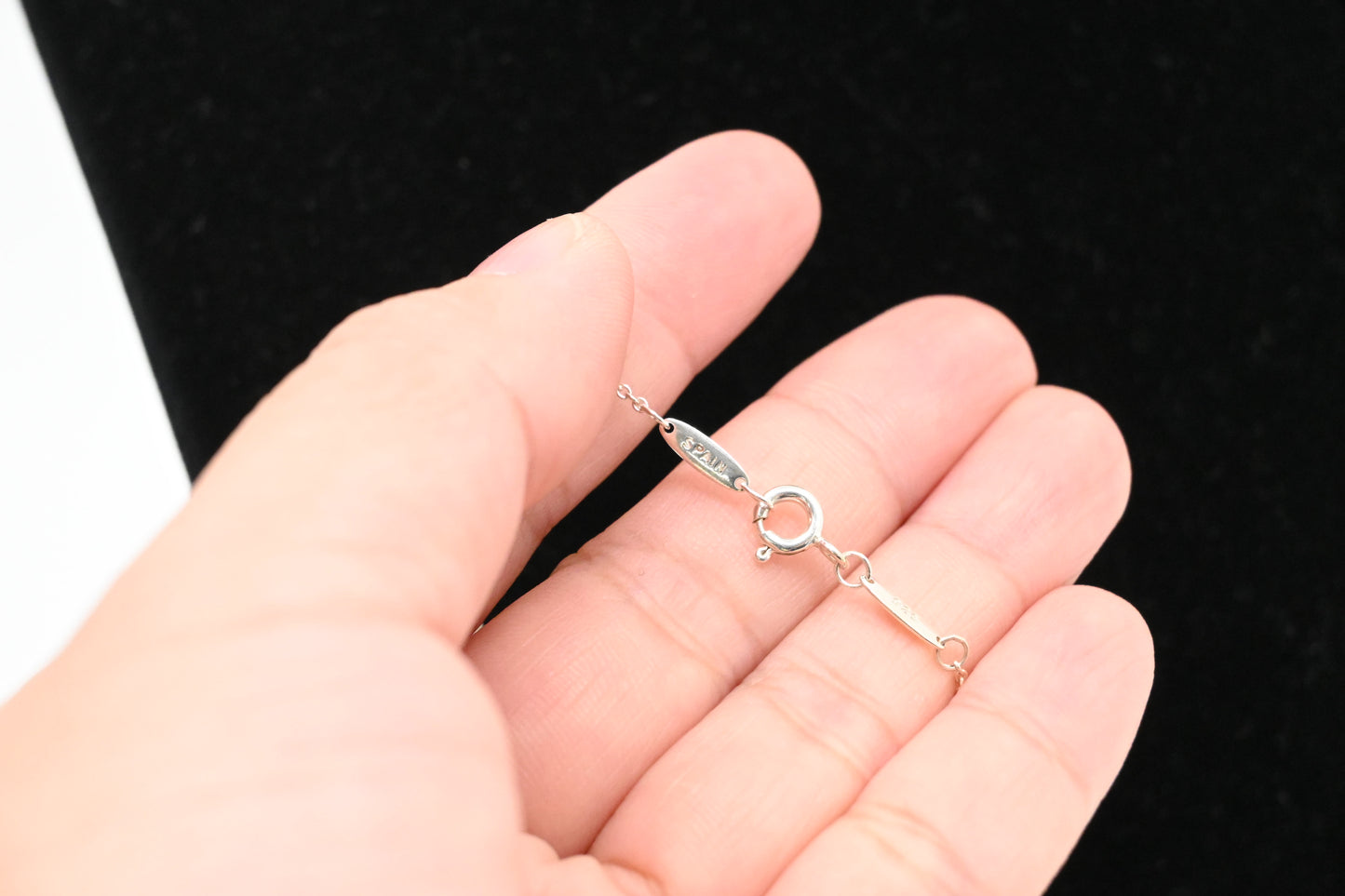Tiffany & Co. Open Drop Necklace in Sterling Silver