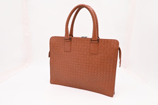 Bottega Veneta Business Bag in Brown Leather