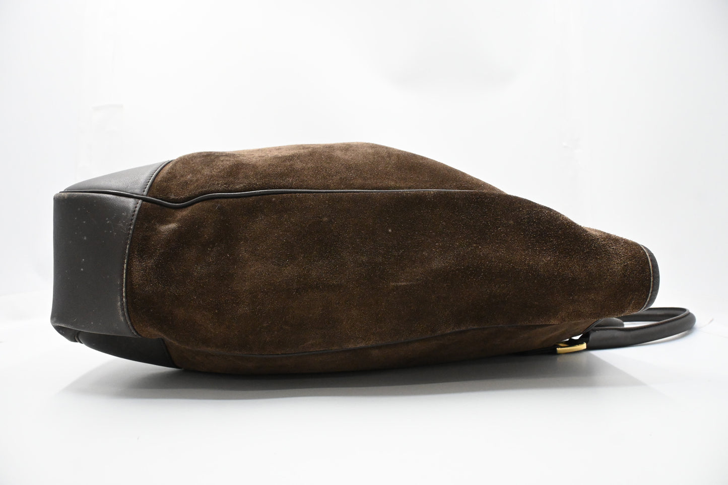 Loewe Tote Bag in Brown Suede Leather