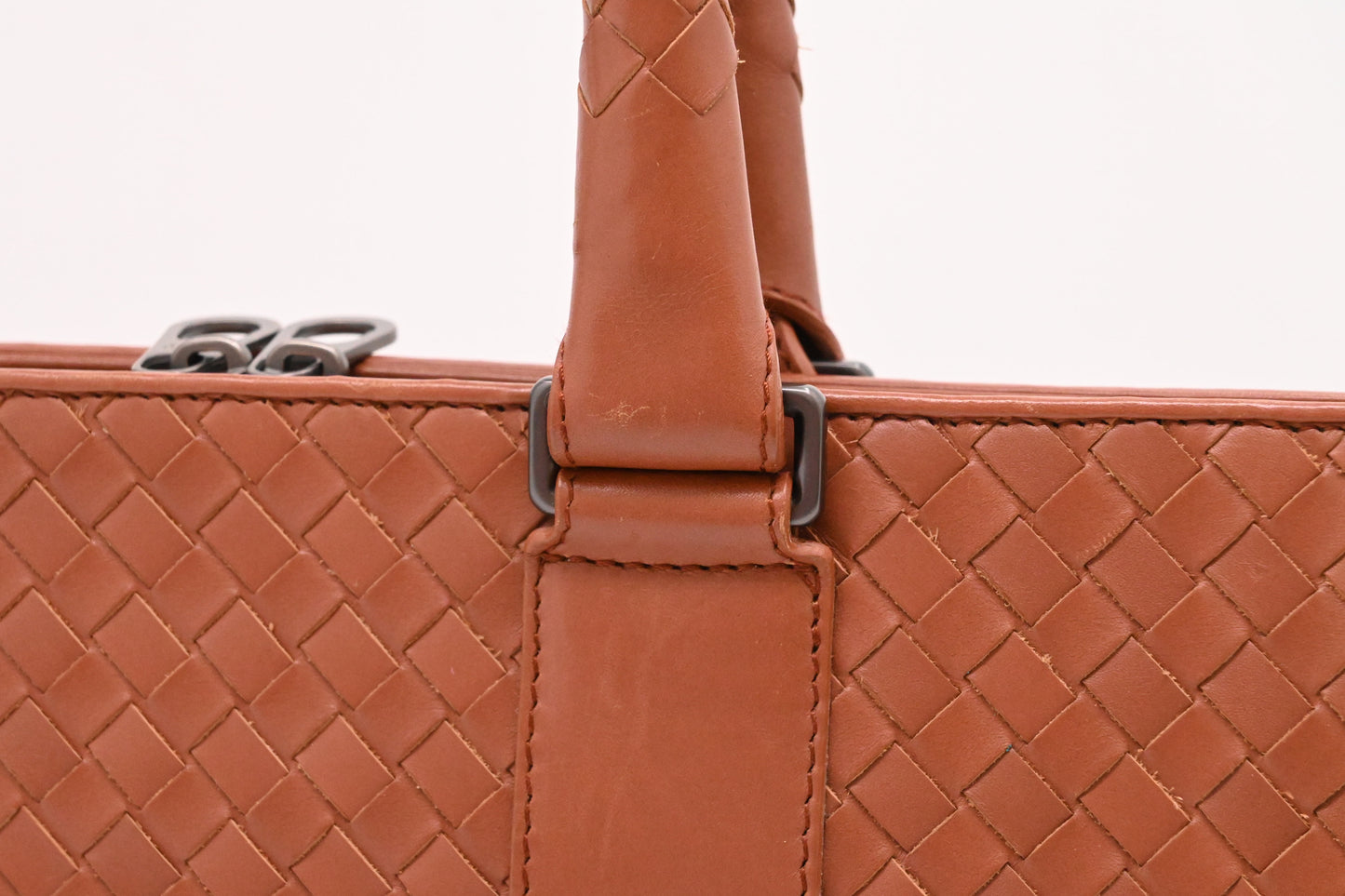 Bottega Veneta Business Bag in Brown Leather