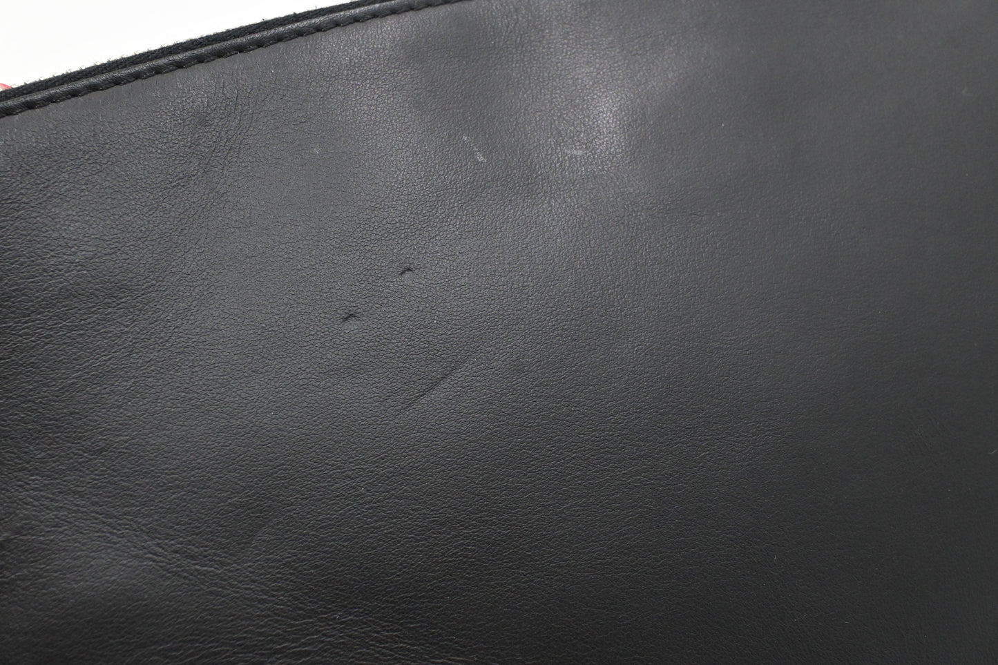 Fendi Monster Clutch in Black Leather