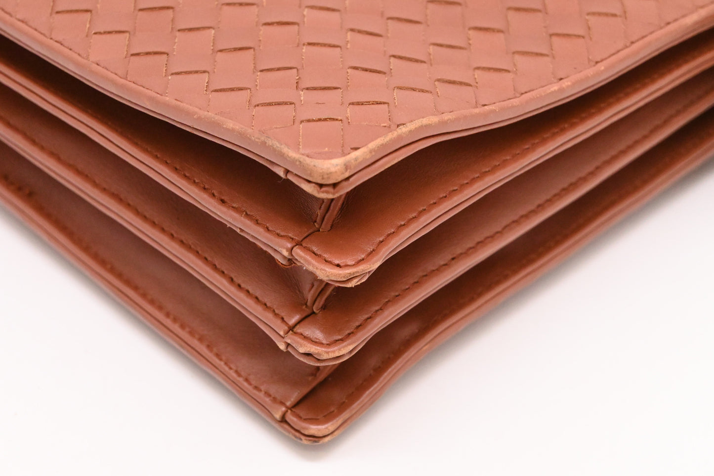 Bottega Veneta Business Bag in Brown Leather