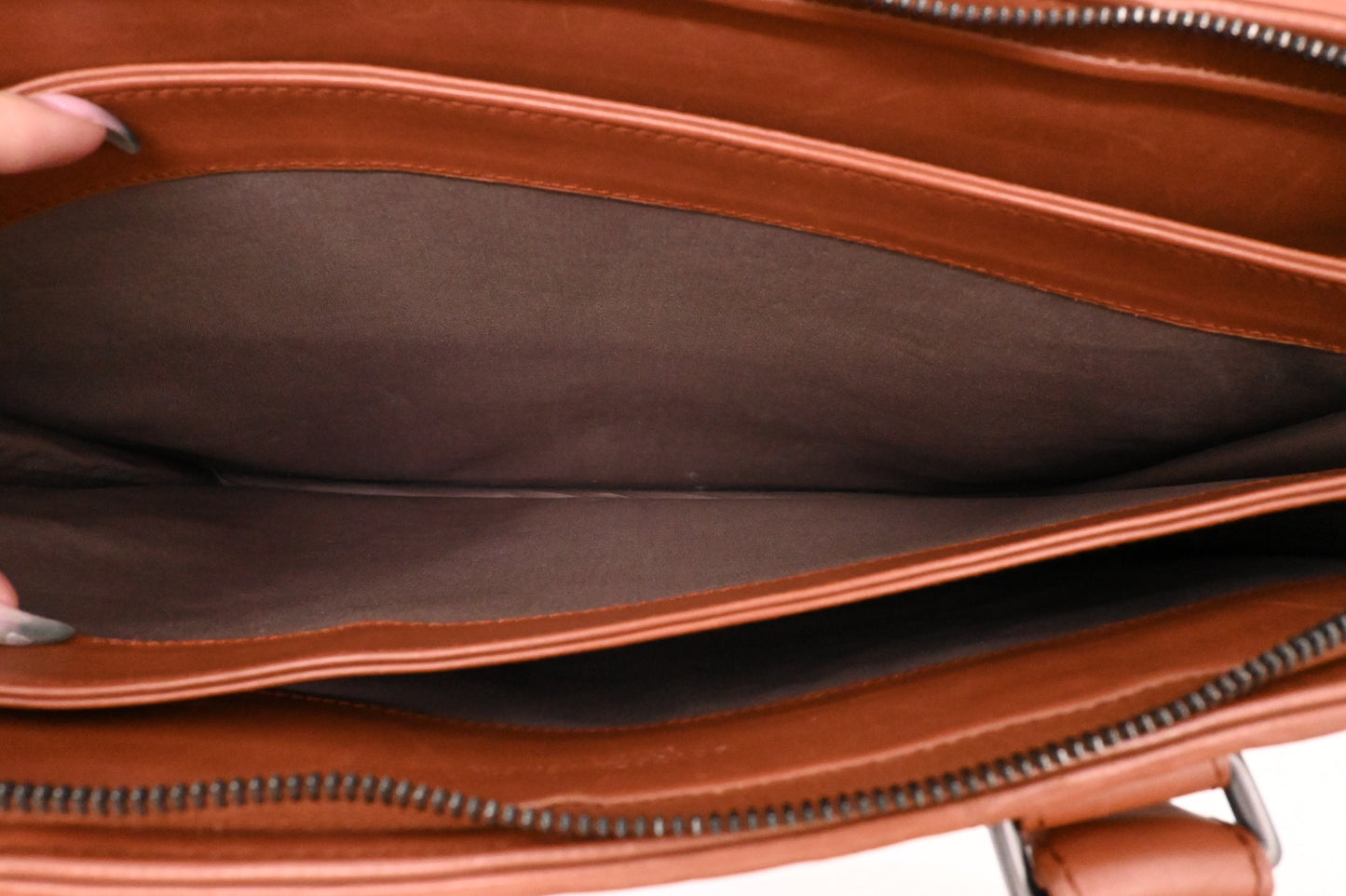 Bottega Veneta Business Bag in Brown Leather
