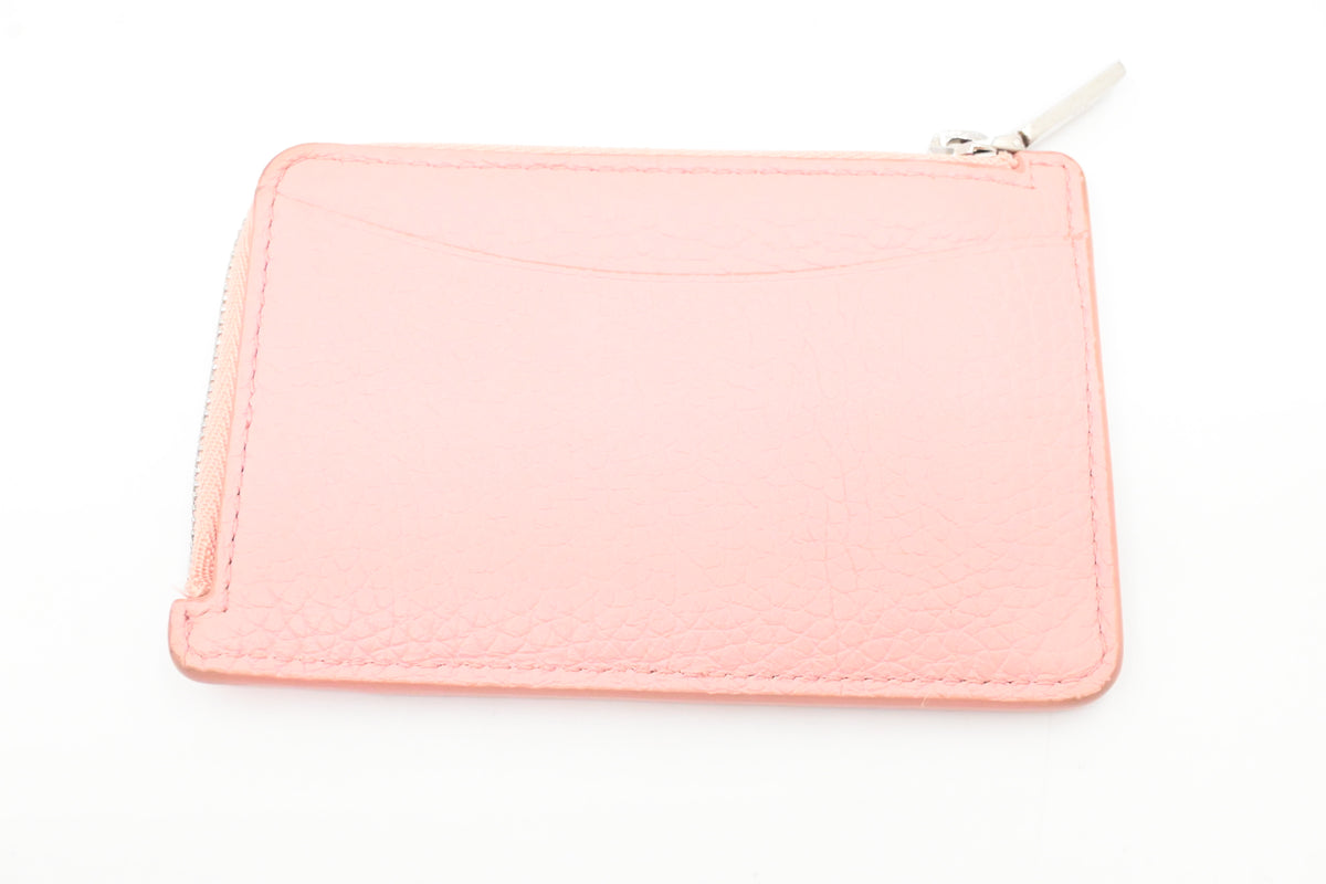 Tiffany & Co. Card Holder in Pink Leather