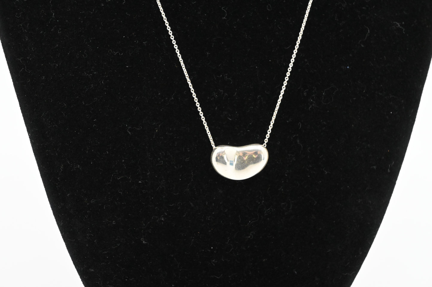 Tiffany & Co. Bean Necklace in Sterling Silver