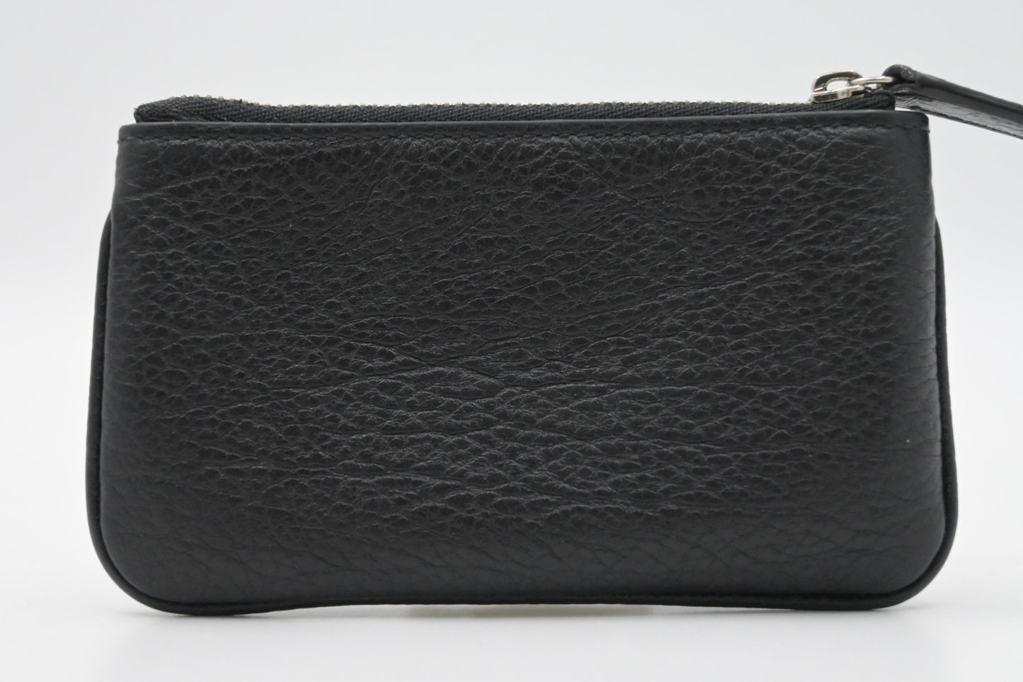Gucci Coin Case in Dollar Calfskin Black Leather
