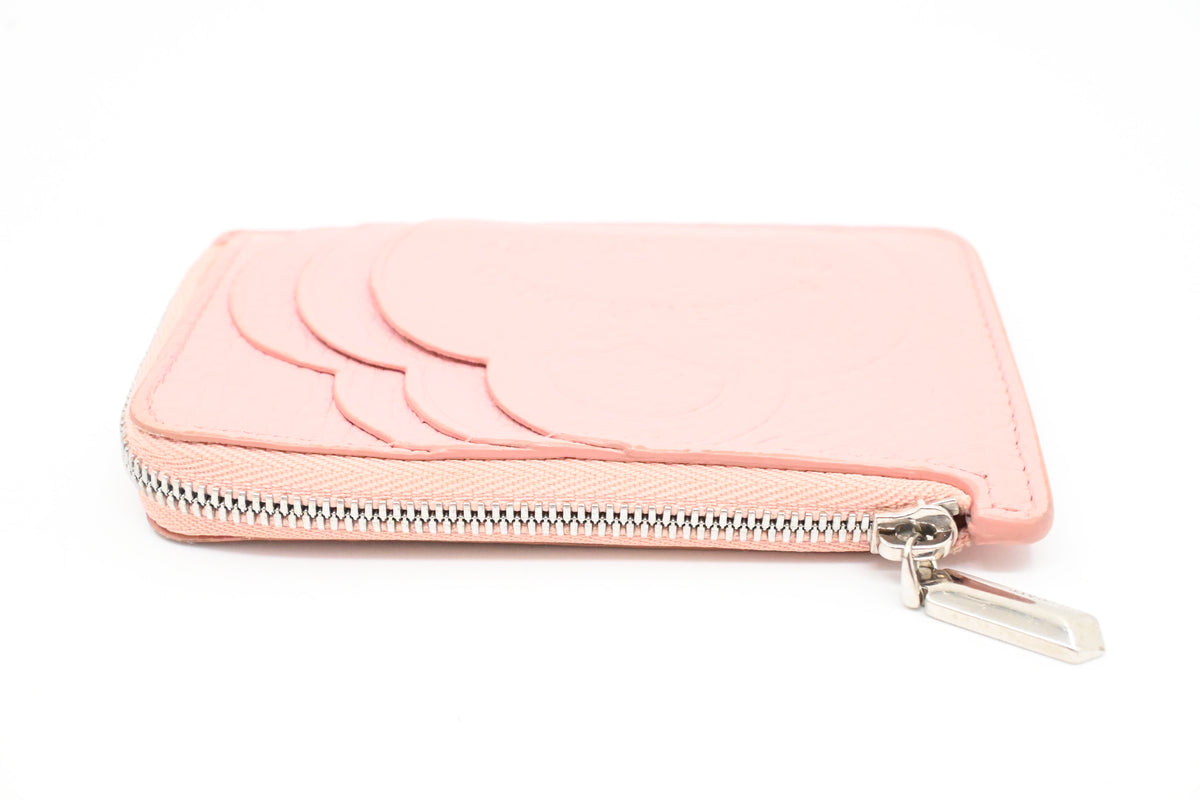 Tiffany & Co. Card Holder in Pink Leather