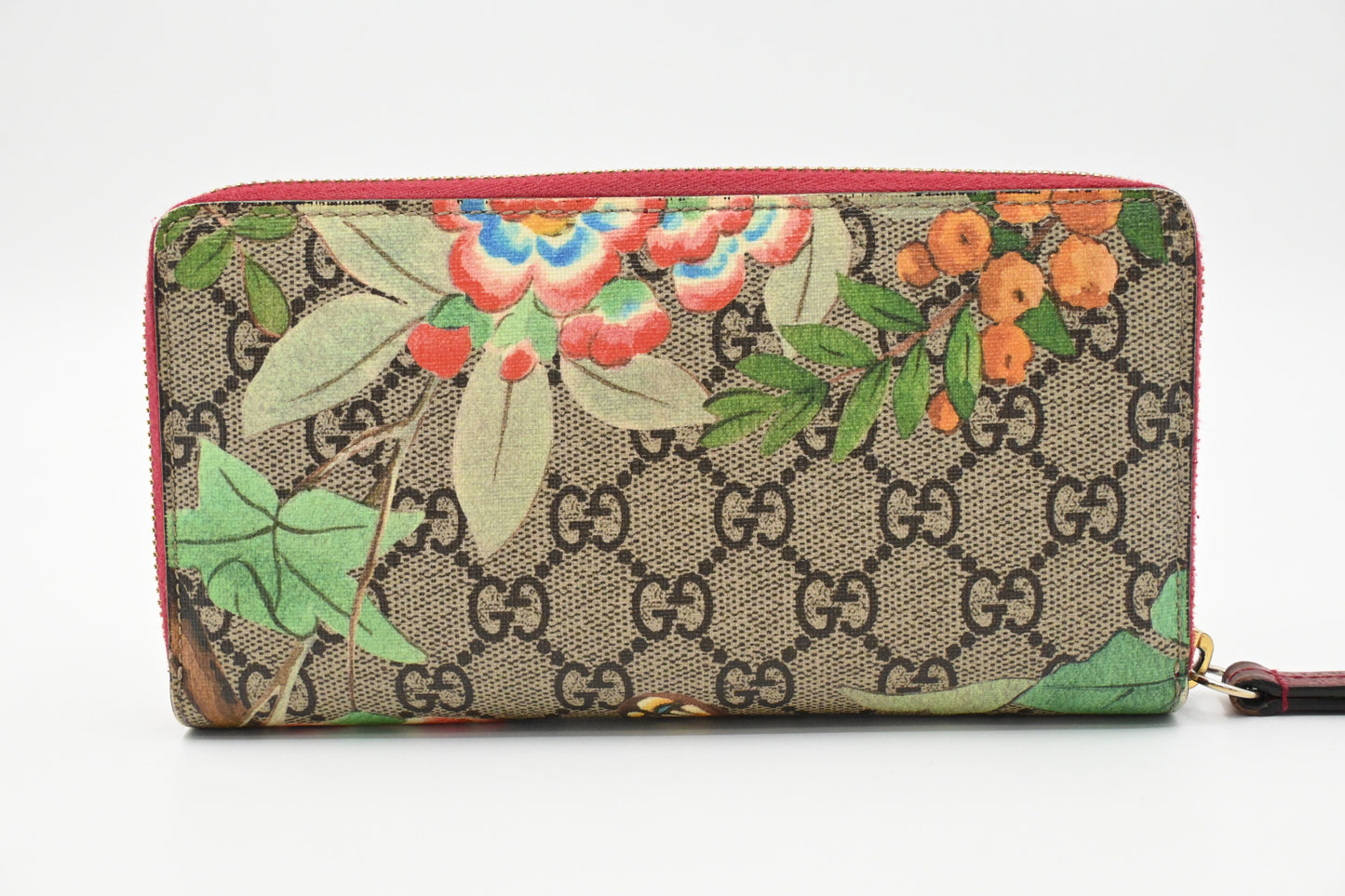 Gucci Long Wallet in Tian GG Supreme Canvas