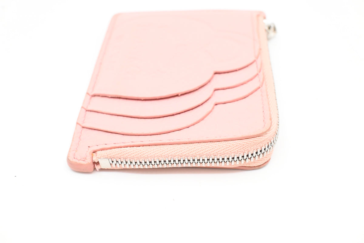Tiffany & Co. Card Holder in Pink Leather