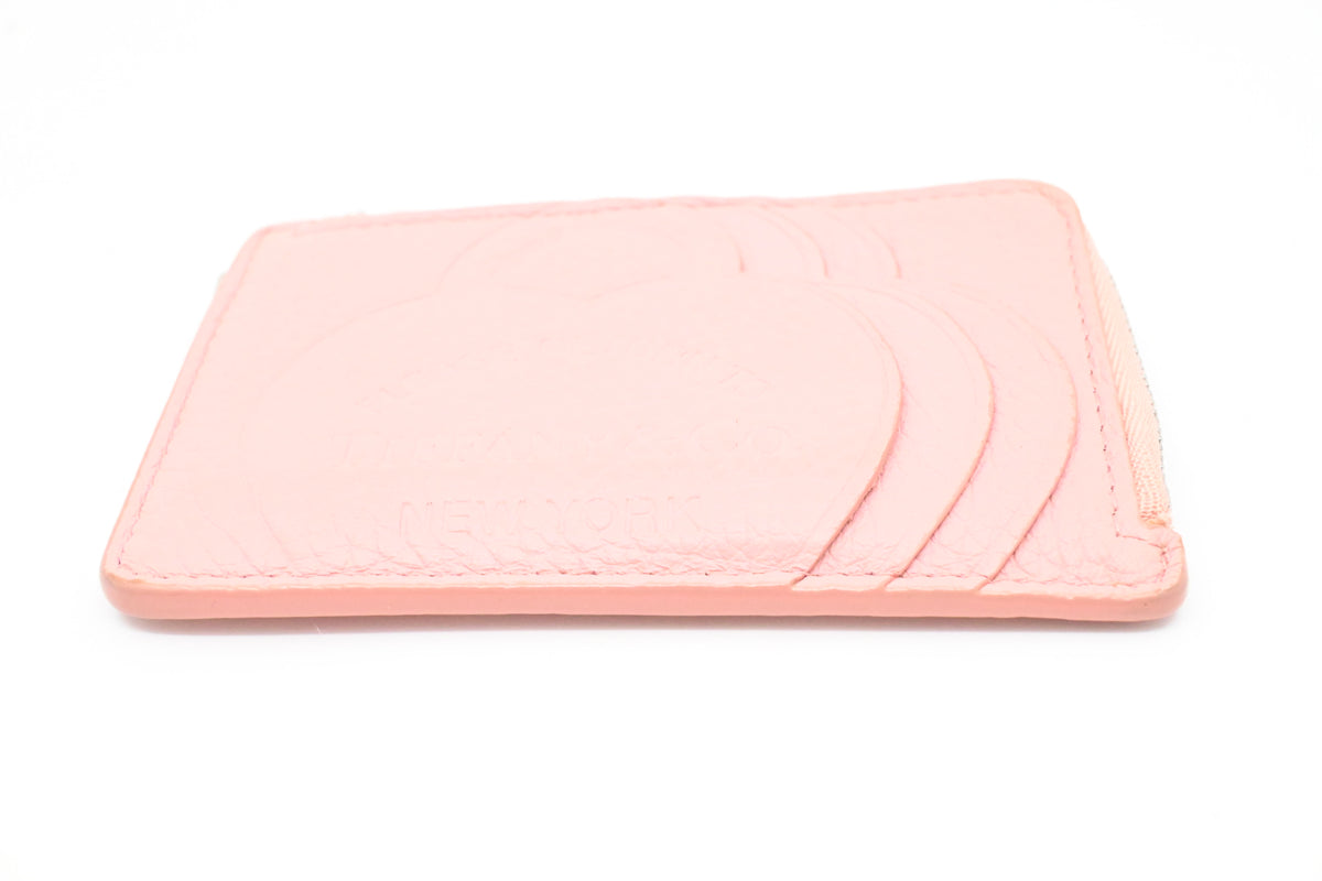 Tiffany & Co. Card Holder in Pink Leather