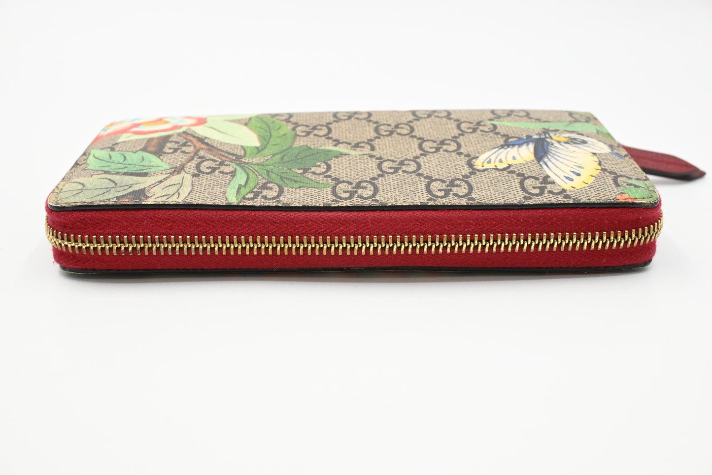 Gucci Long Wallet in Tian GG Supreme Canvas