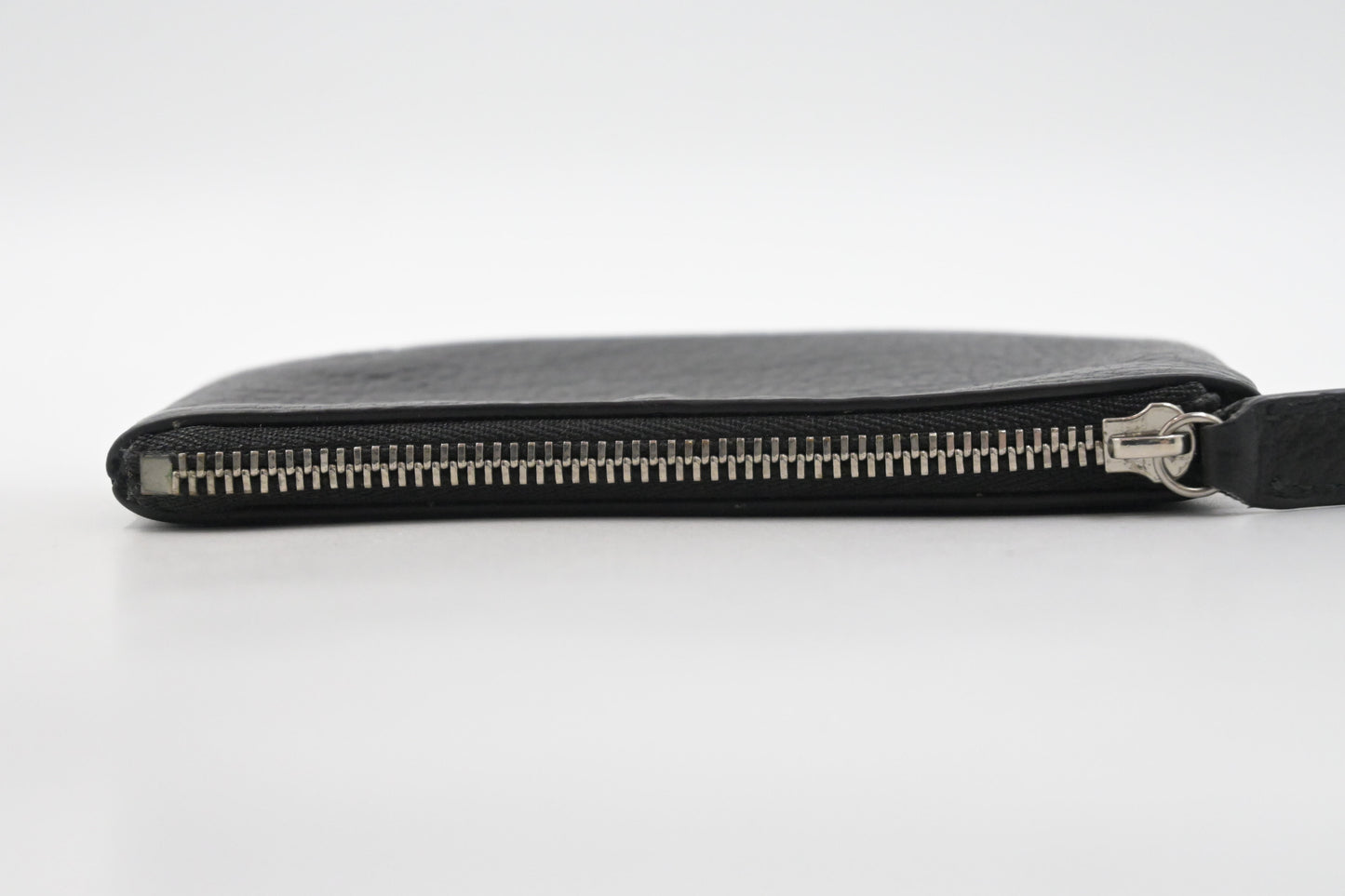 Gucci Coin Case in Dollar Calfskin Black Leather