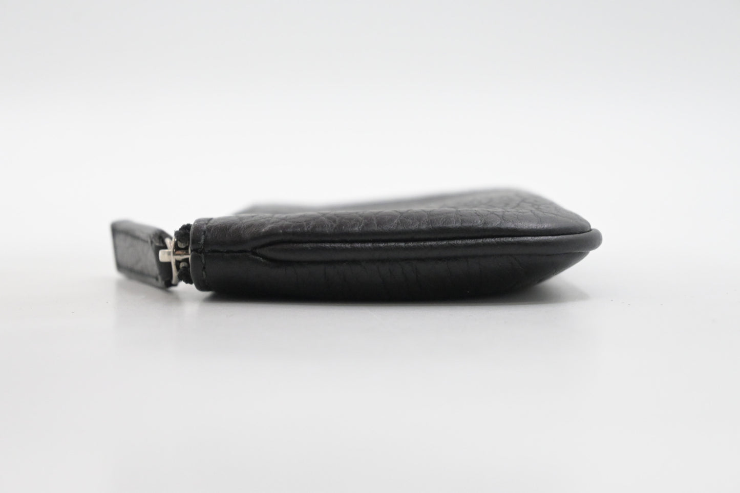Gucci Coin Case in Dollar Calfskin Black Leather