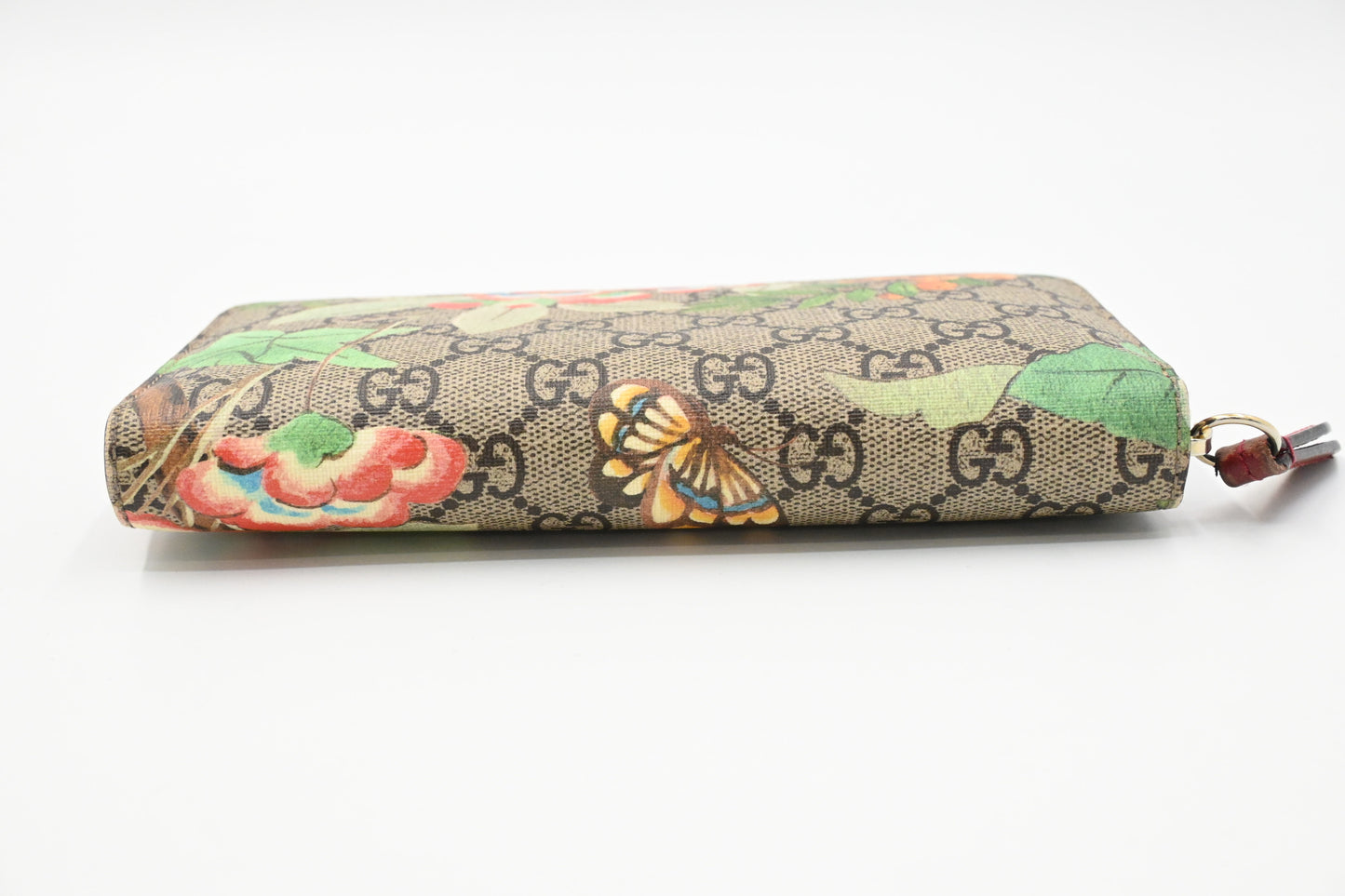Gucci Long Wallet in Tian GG Supreme Canvas