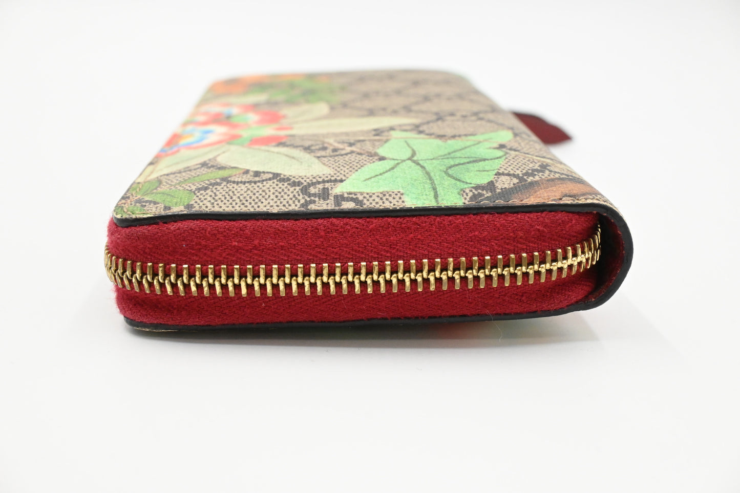 Gucci Long Wallet in Tian GG Supreme Canvas
