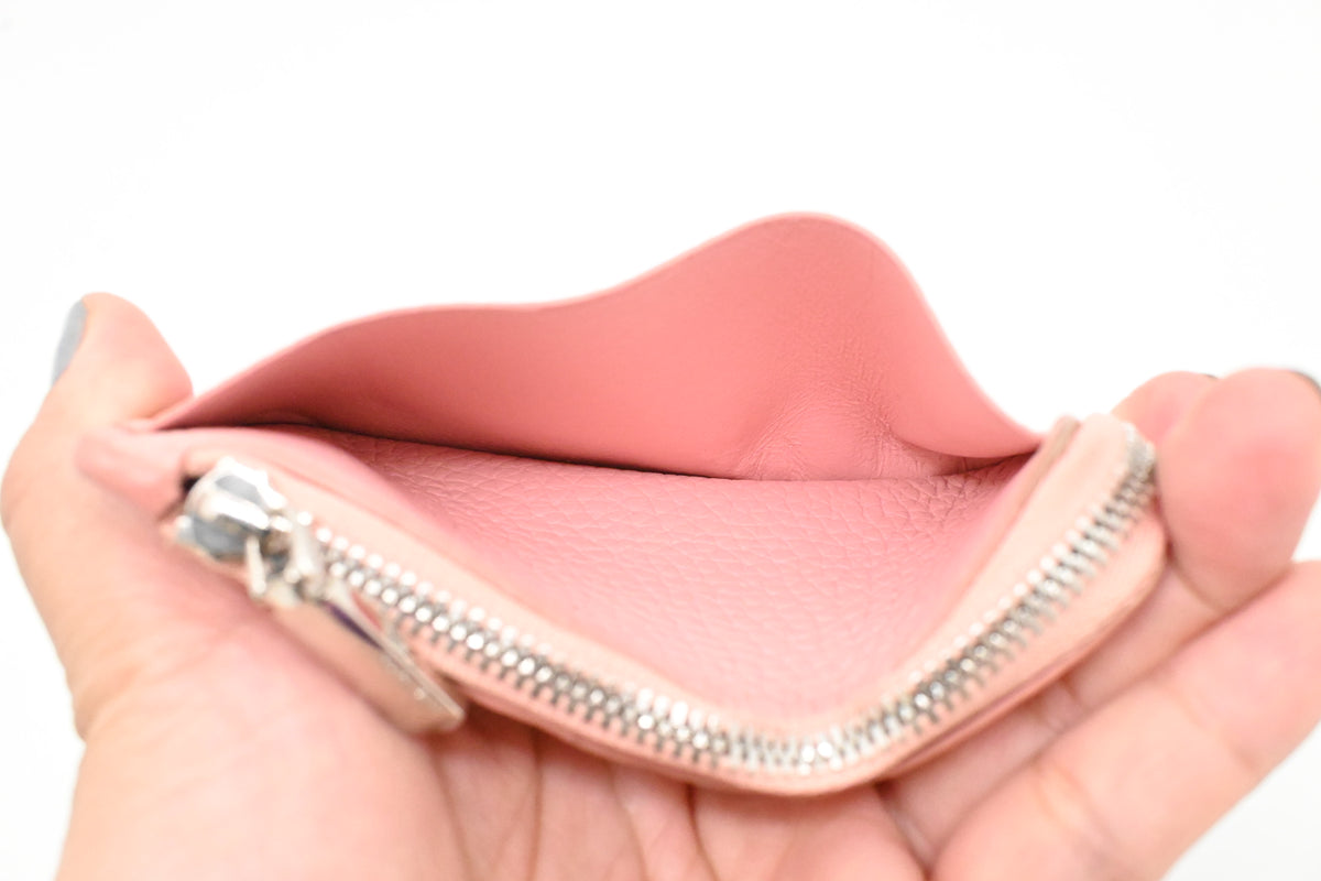 Tiffany & Co. Card Holder in Pink Leather
