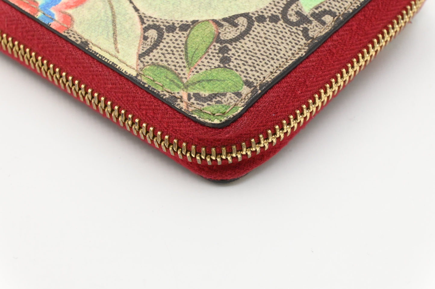 Gucci Long Wallet in Tian GG Supreme Canvas