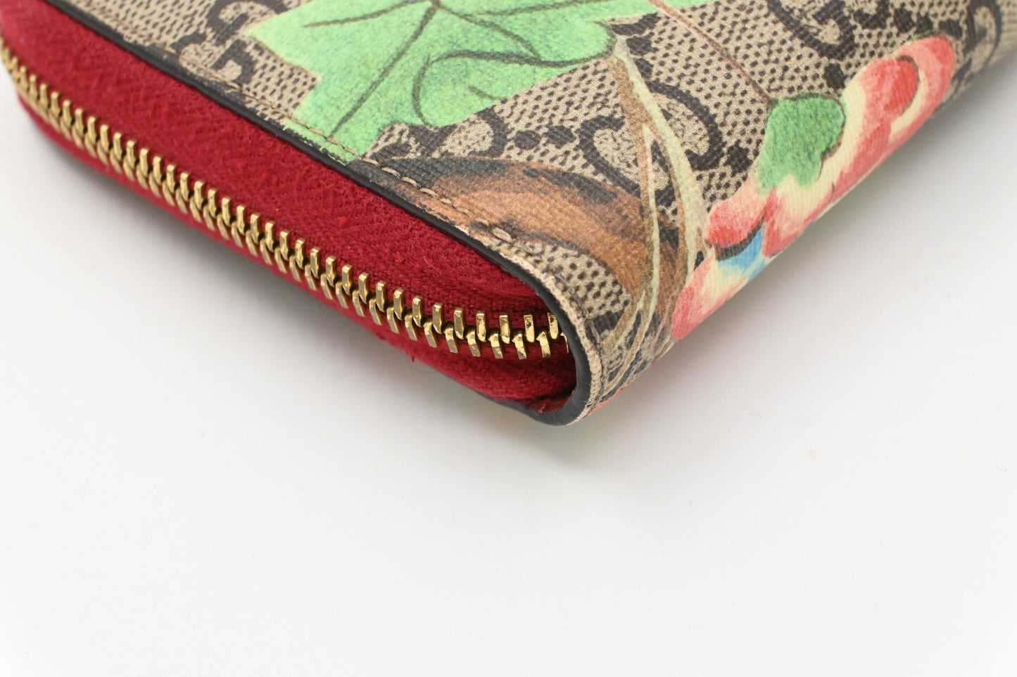 Gucci Long Wallet in Tian GG Supreme Canvas