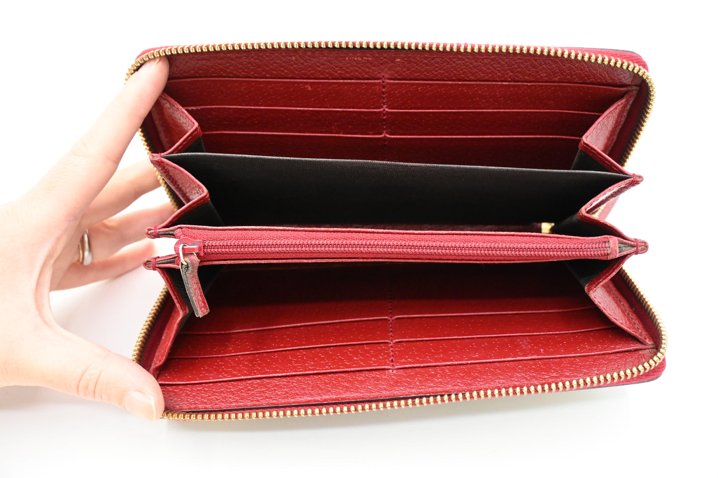 Gucci Long Wallet in Tian GG Supreme Canvas