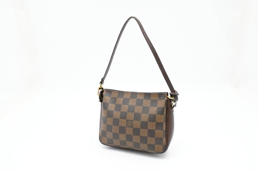 Trousse Makeup in Damier Ebene Canvas
