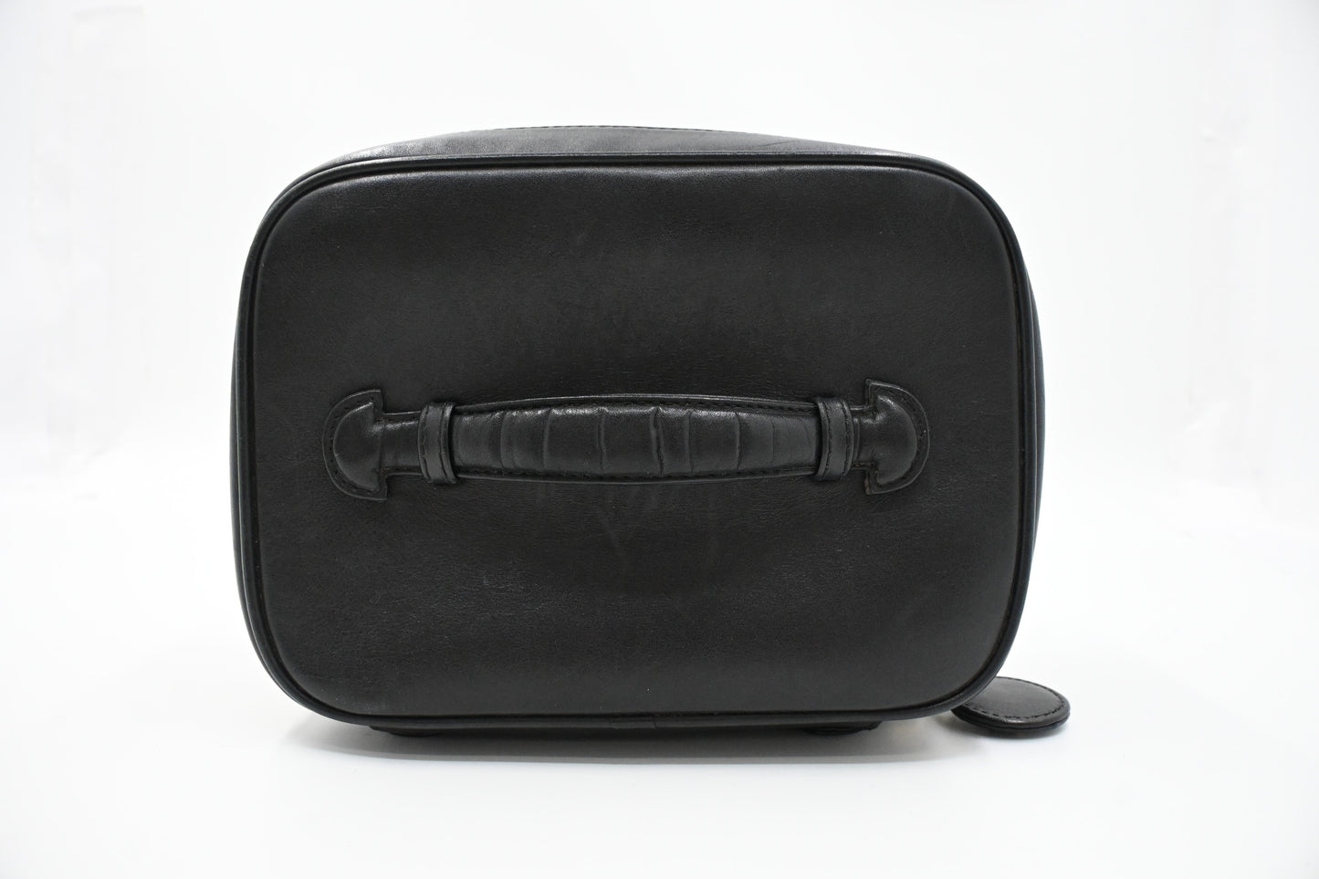 Chanel Vanity Pouch in Black Leather