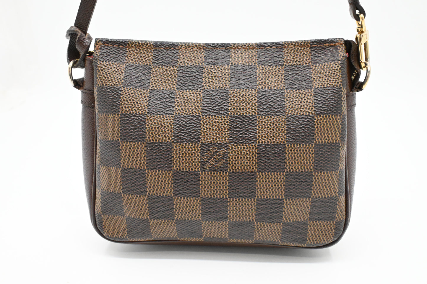 Trousse Makeup in Damier Ebene Canvas