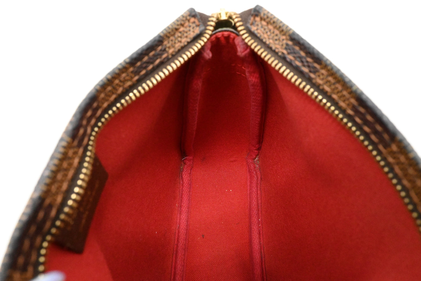 Trousse Makeup in Damier Ebene Canvas