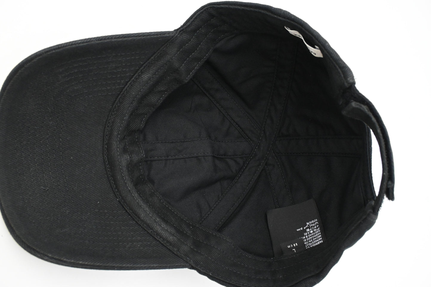 Balenciaga Large Cap in Black Cotton