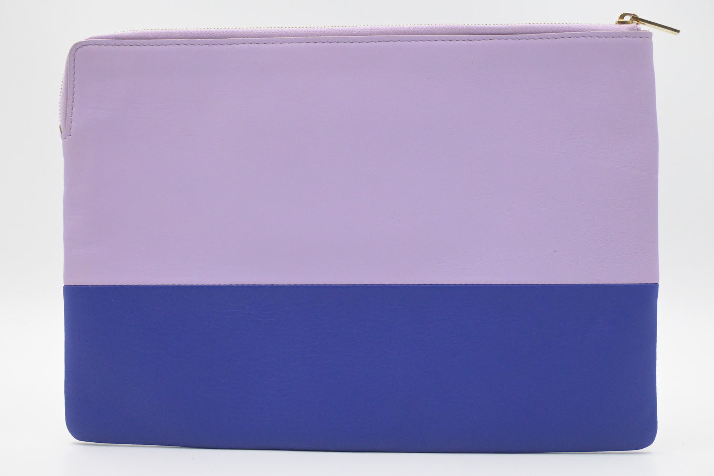 Celine Clutch in Purple and Indigo Leather