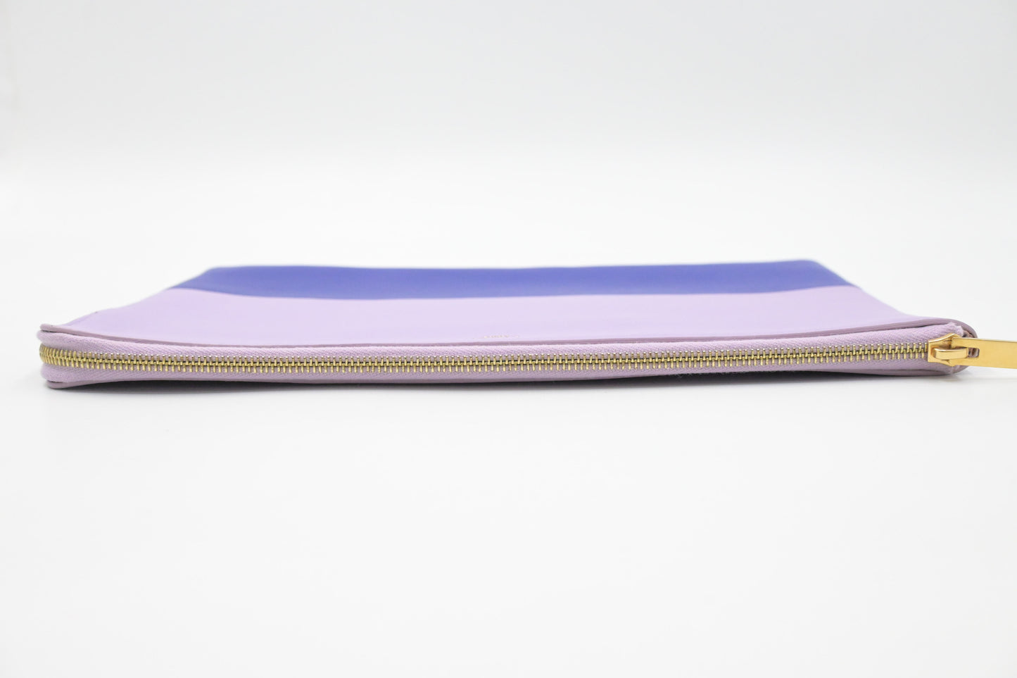 Celine Clutch in Purple and Indigo Leather