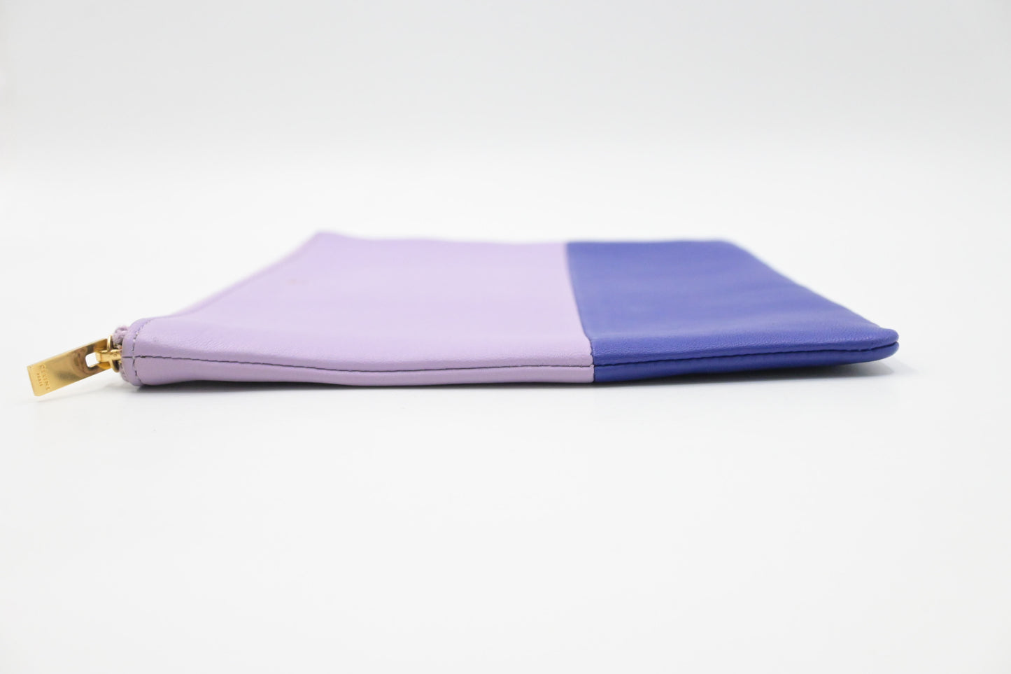 Celine Clutch in Purple and Indigo Leather
