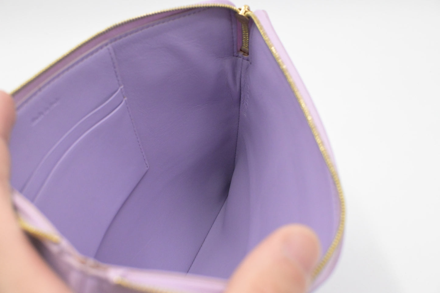 Celine Clutch in Purple and Indigo Leather