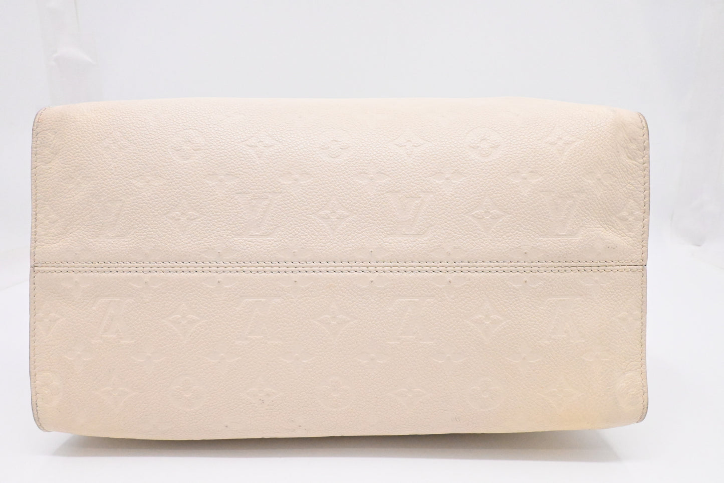 Louis Vuitton Lumineuse PM in Cream Empreinte Leather