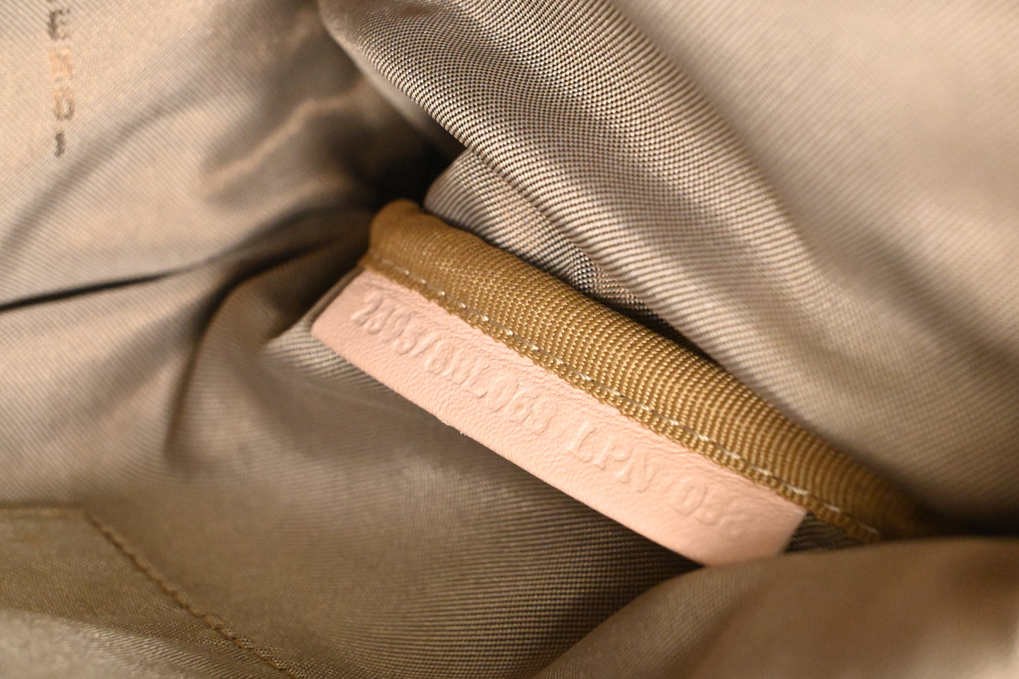 Fendi Handbag in Dark Pink Zucchino Canvas