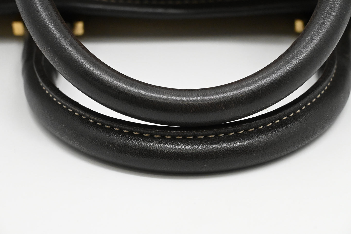 Loewe Amazona in Beige Suede & Brown Leather