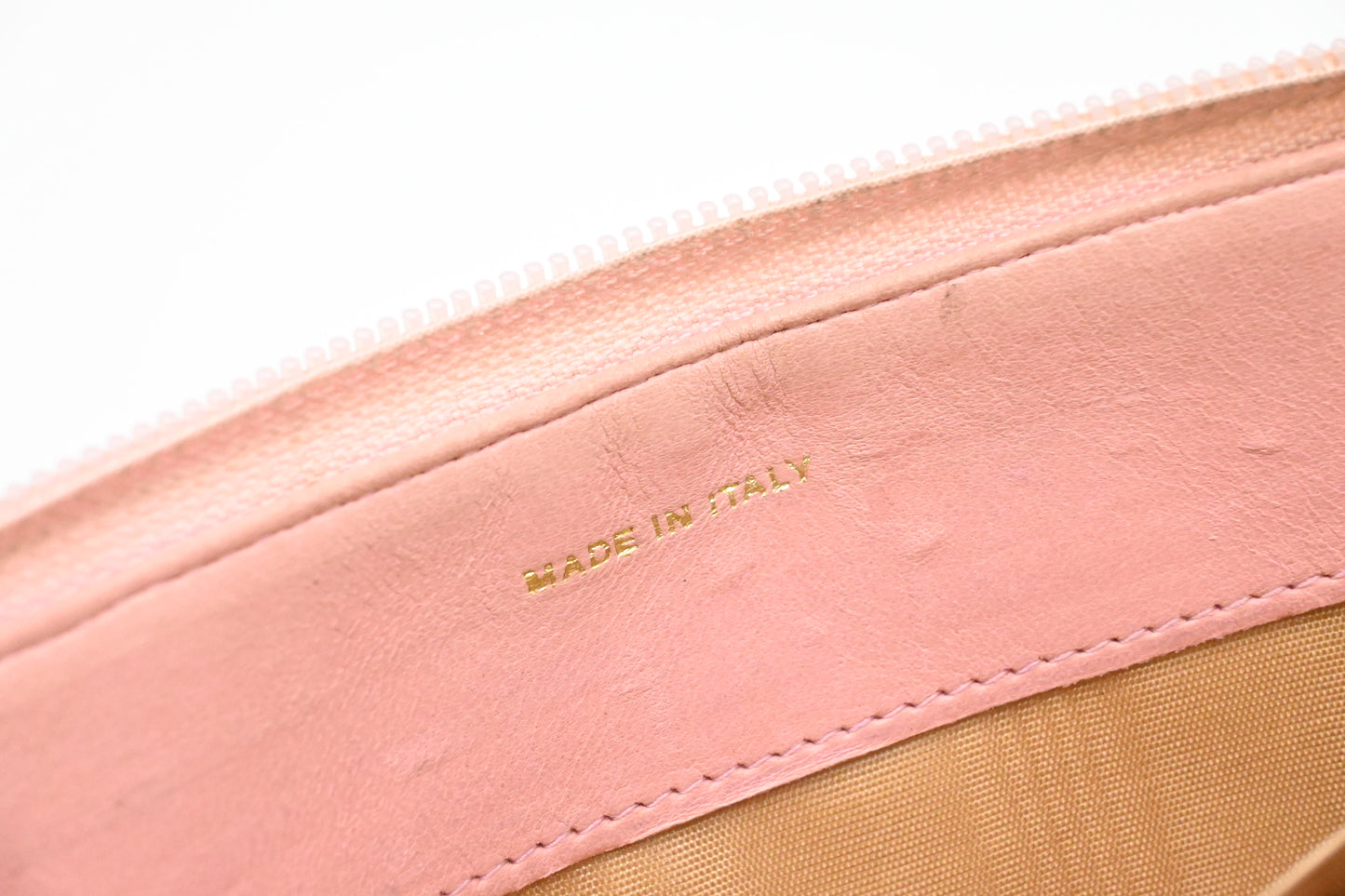 Chanel Long Zippy Wallet in Pink Caviar Leather