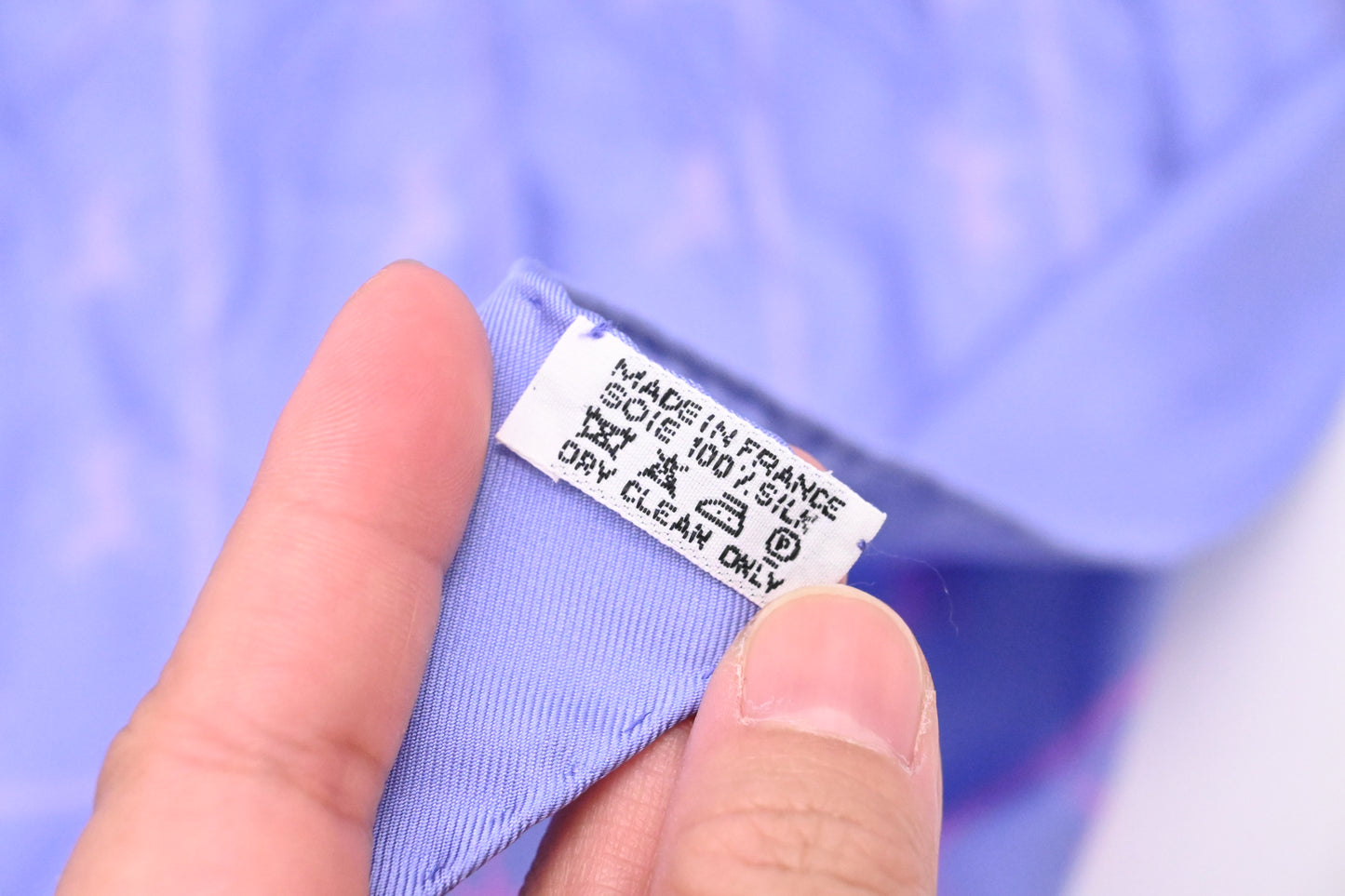 Hermes 'Saut Galop Canter Rank' Carre 90 in Lavender Silk