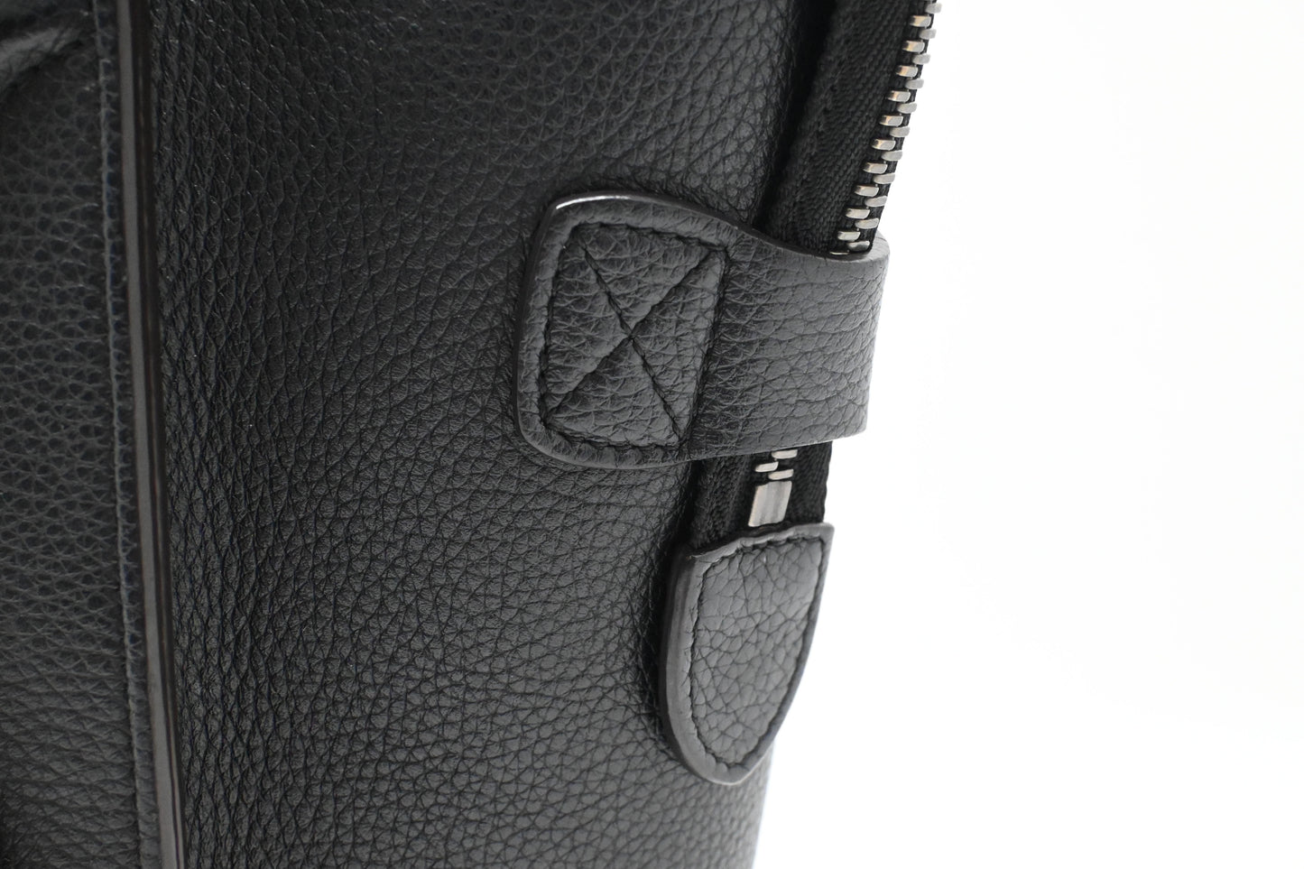 Celine Micro Luggage in Black Leather