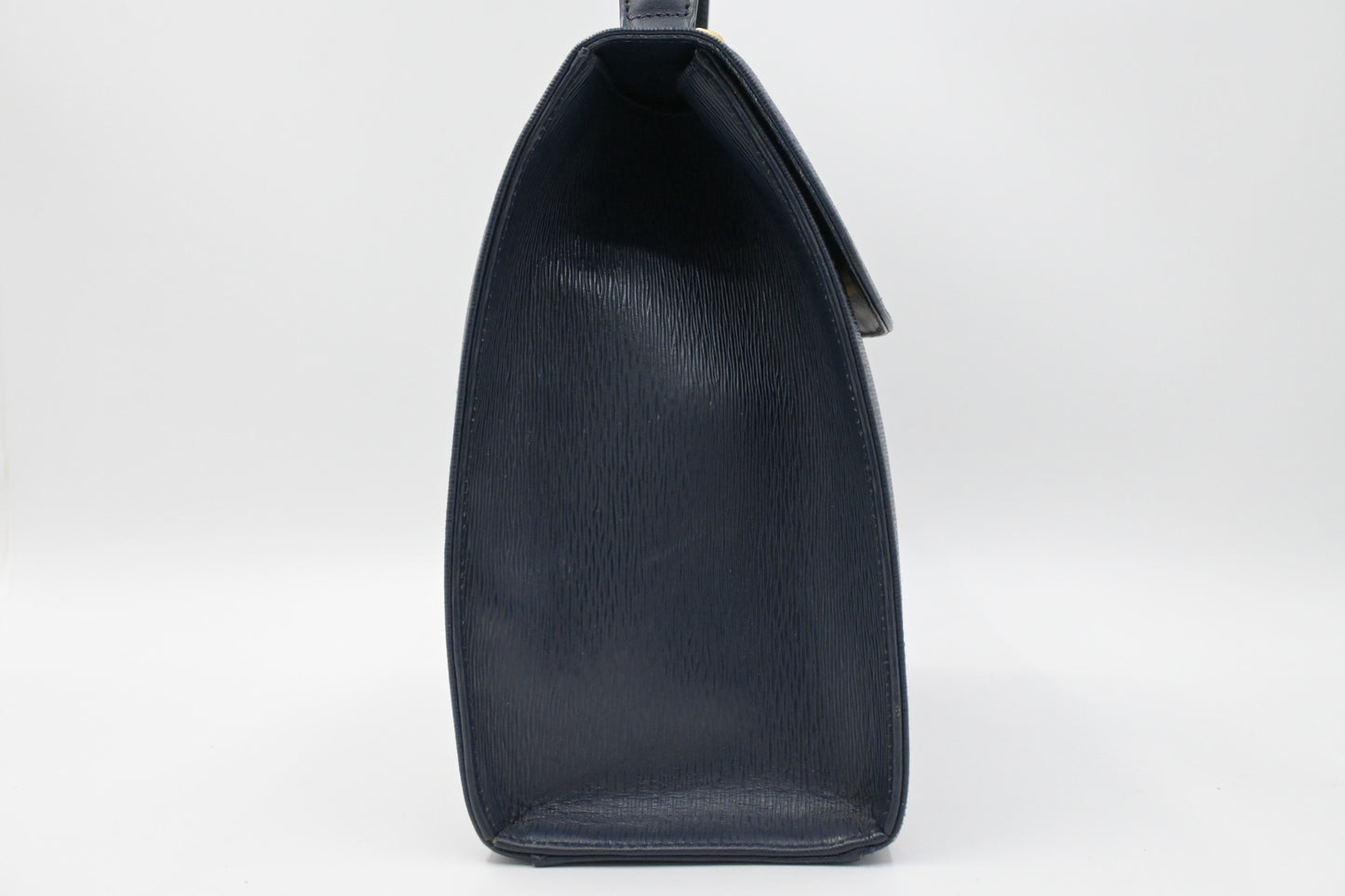 Chloe 2way Bag in Navy Blue Leather