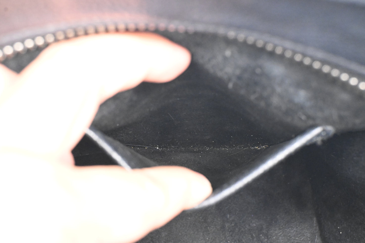 Celine Micro Luggage in Black Leather